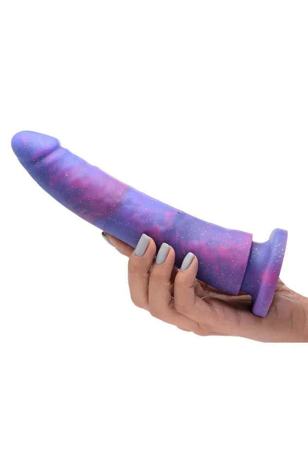 Magic Stick Glitter Silicone Dildo 8 Inch Sd Anal