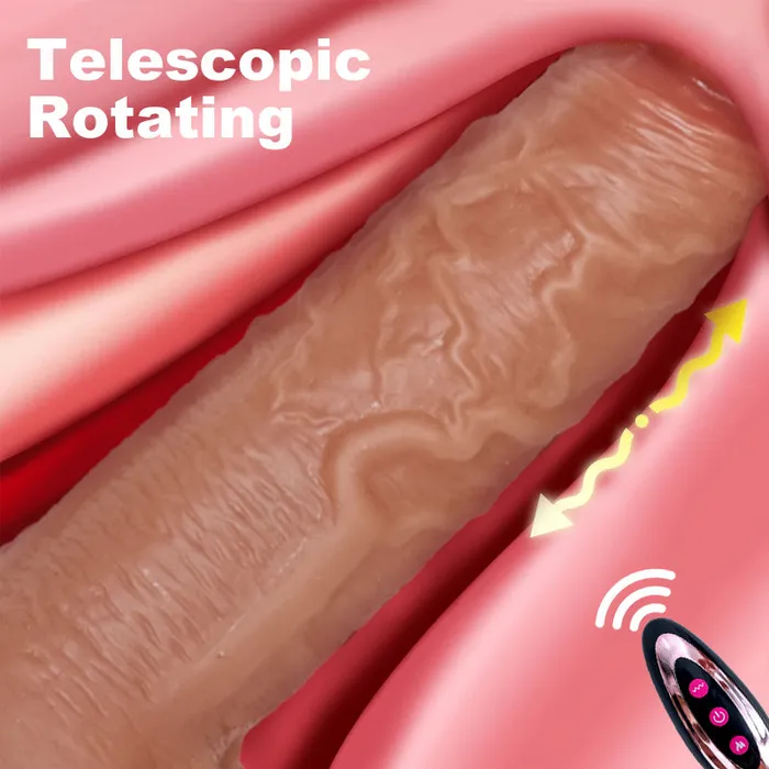 Female Sex Toys Heated Remote Control Dildo