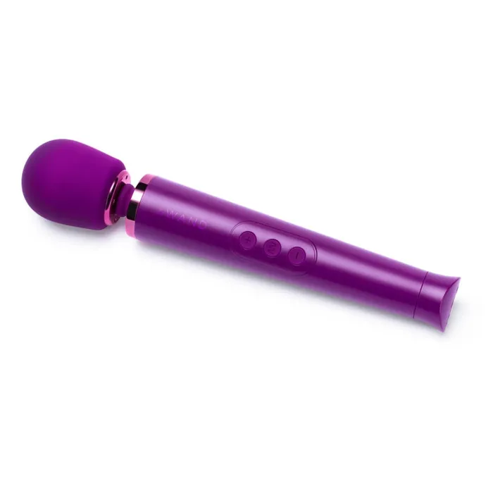 Female Sex Toys Le Wand Le Wand Petite Rechargeable Vibrating Massager Dark Cherry