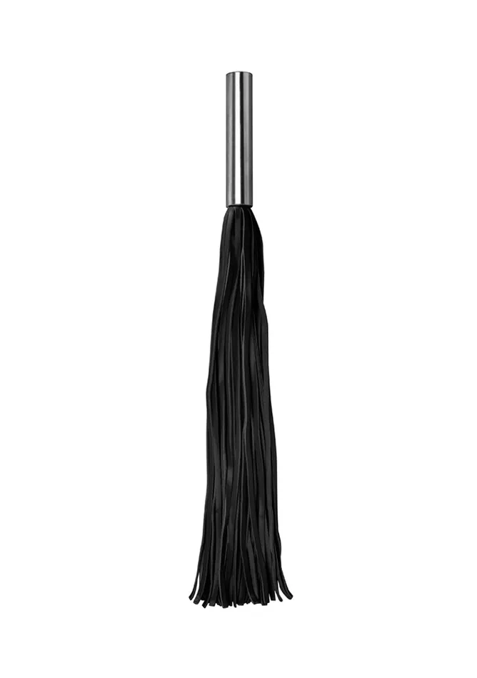 Anal Shots America Leather Whip Metal Long Black