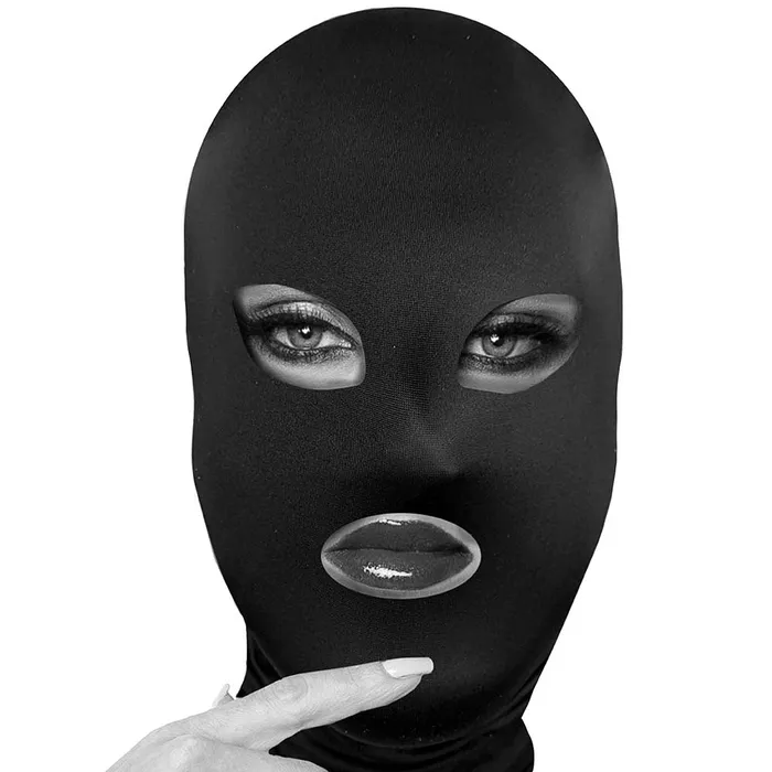 Ouch Black White Subversion Mask With Open Mouth And Eye Black Nalpac Anal Ouch Black White Subversion Mask With Open Mouth And Eye Black Nalpac Anal