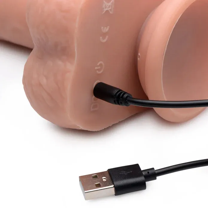 Anal Big Shot Vibe Thrust Remote Control Silicone Dildo 9 Inch Curve Novelties Anal Big Shot Vibe Thrust Remote Control Silicone Dildo 9 Inch Curve Novelties