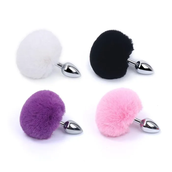 House of Dasein Anal Butt Plug Tails White Or Pink Bunny Tail Butt Bdsm Pet Rabbit Cosplay Metal Anal Plug House of Dasein Anal Butt Plug Tails White Or Pink Bunny Tail Butt Bdsm Pet Rabbit Cosplay Metal Anal Plug