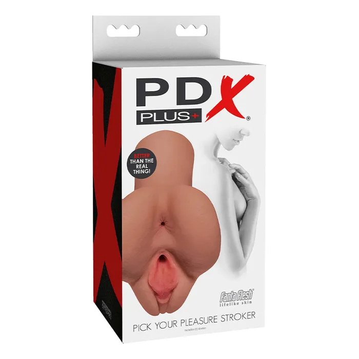 PDX Brands Pdx Plus Pick Your Pleasure Stroker Tan Male Sex Toys