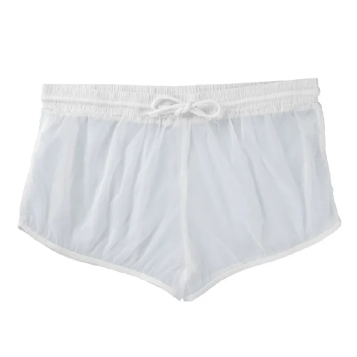 Male Sex Toys EVEs SECRETS Mens SemiTransparent Drawstring Boxer Shorts Male Sexy Lightweight Underwear