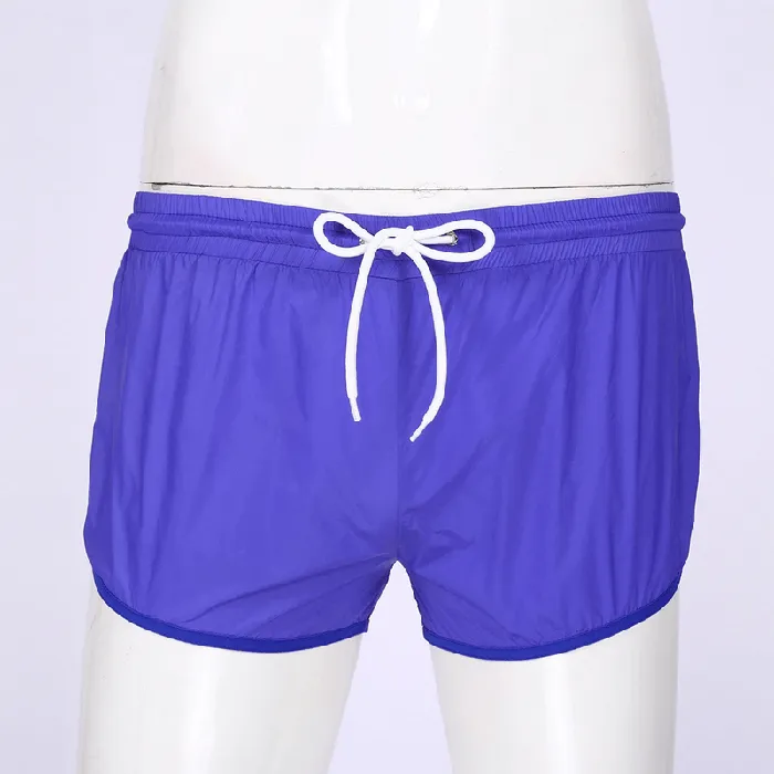 Male Sex Toys EVEs SECRETS Mens SemiTransparent Drawstring Boxer Shorts Male Sexy Lightweight Underwear
