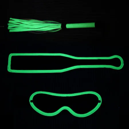 Whipsmart Female Sex Toys Whipsmart Glow in the Dark Deluxe 3Piece Impact Play Set