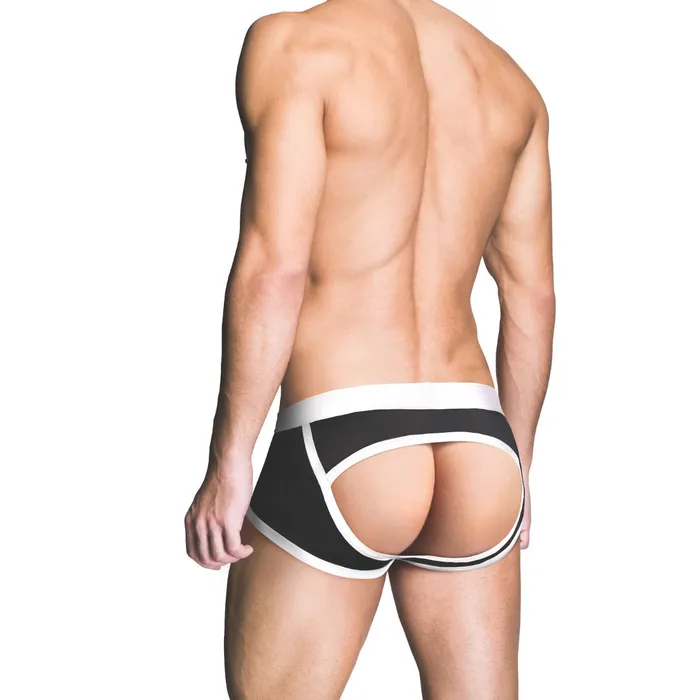 Anal Prowler RED Prowler RED Assless Open Back Trunk White