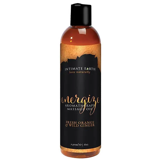Couples Intimate Earth Energize Aromatherapy Massage Oil Intimate Earth