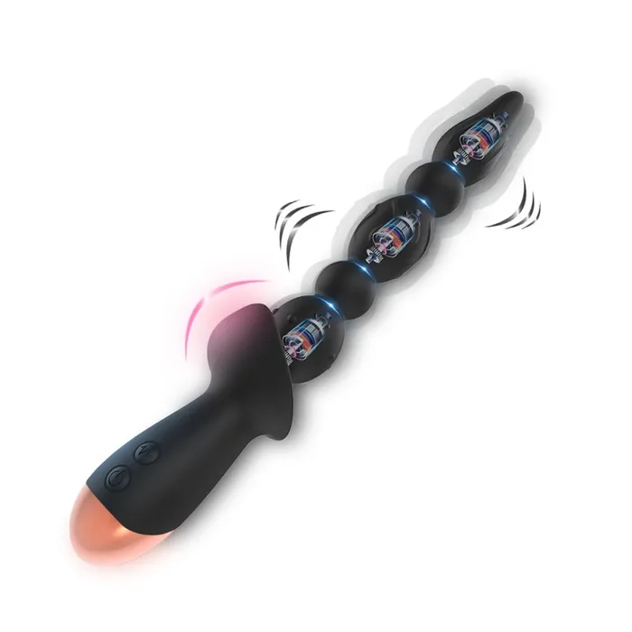 Female Sex Toys FRISKY BUSINESS SG The Quake Powerful Vibrating Beads with 3 Motors