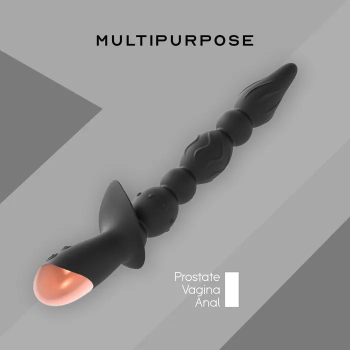 Female Sex Toys FRISKY BUSINESS SG The Quake Powerful Vibrating Beads with 3 Motors