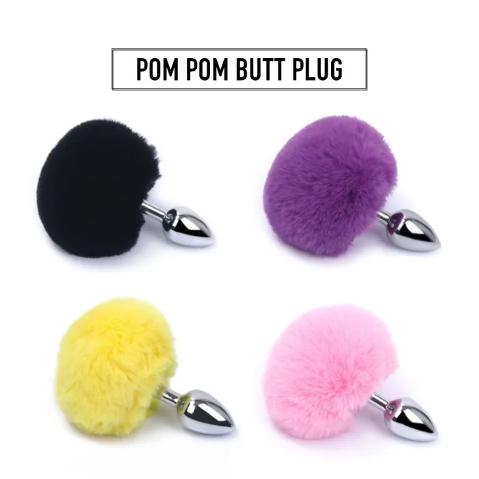 Lucky Bunny Pom Pom Butt Plug FRISKY BUSINESS SG Anal