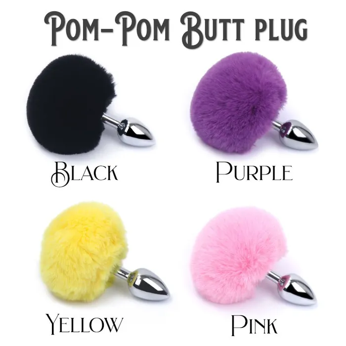 Lucky Bunny Pom Pom Butt Plug FRISKY BUSINESS SG Anal