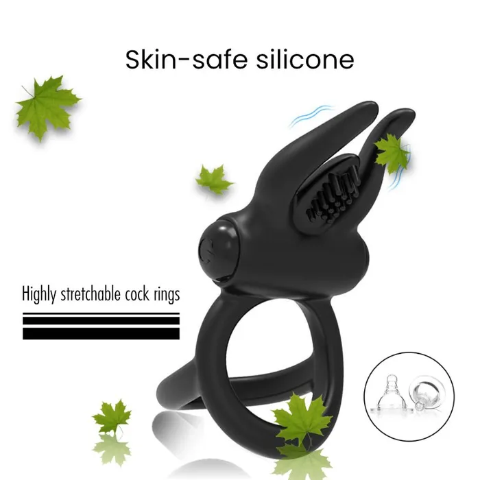 Male Sex Toys FRISKY BUSINESS SG Beetle Vibrating Dual Penis Ring