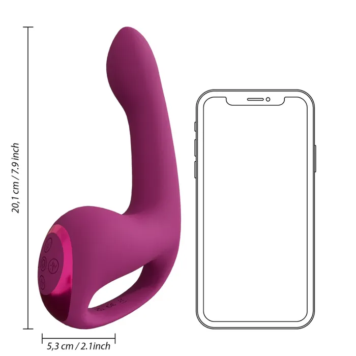 SHOTS Vibrators SHOTS Riko Triple Motor Thumper with Advanced Finger Motion Pulse Wave Stimulator Pink
