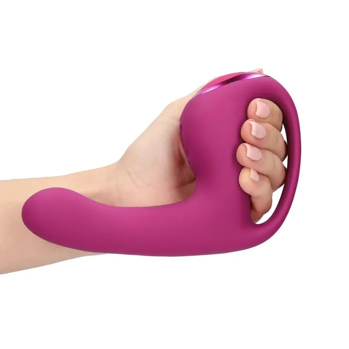SHOTS Vibrators SHOTS Riko Triple Motor Thumper with Advanced Finger Motion Pulse Wave Stimulator Pink