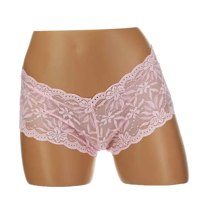 ACI Vibrators ACI Boyleg Lace Panty Pink Assorted Designs Large