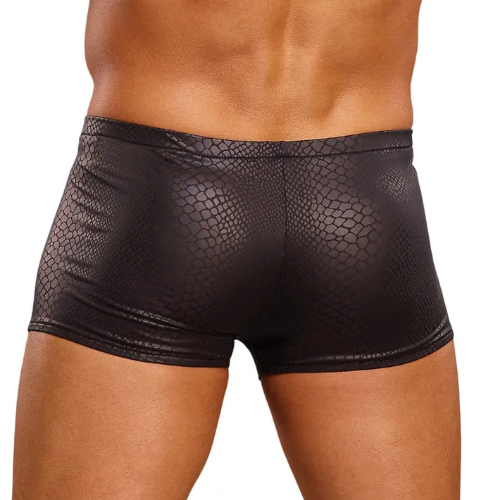 Anal HonourSkintwocom Black Cobra Mini Short
