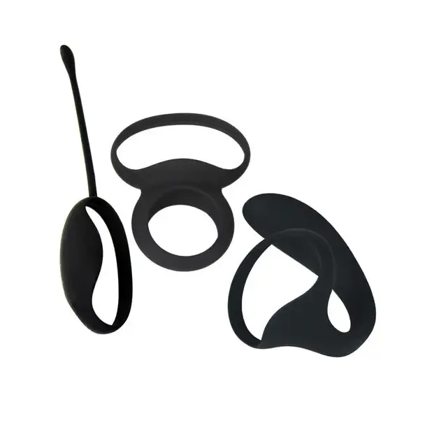 Anal Shanghai Diy Lamourose Paramour Silicone Cradles Black