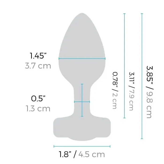 bVibe Anal bVibe Vibrating Jewel Plug