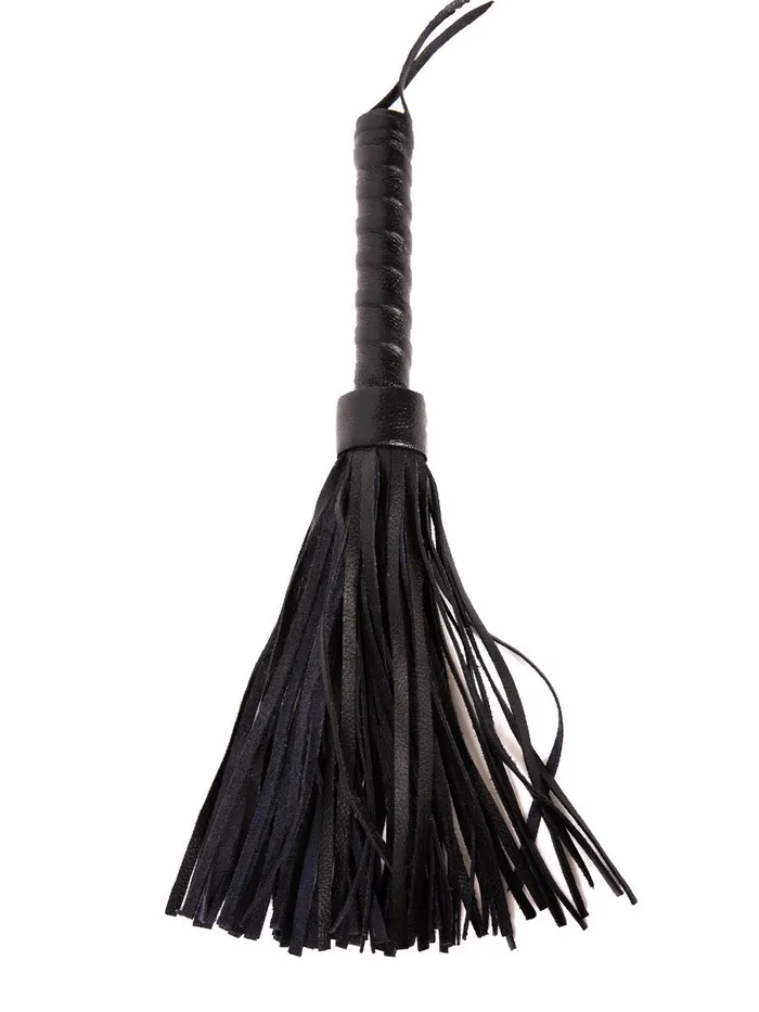 Black Petite Leather Flogger HonourSkintwocom Anal