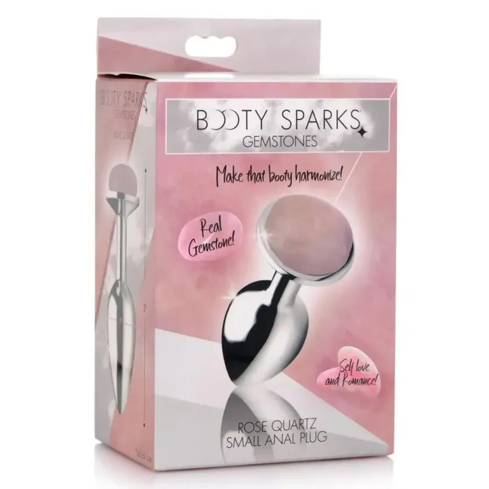 Booty Sparks Booty Sparks Authentic Rose Quartz Gemstone Anal Plug Male Sex Toys