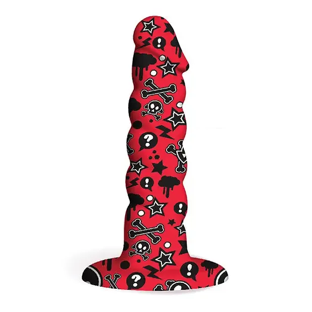 Collage Goth Girl Twisted Silicone Dildo Icon Brands INC Dildos Collage Goth Girl Twisted Silicone Dildo Icon Brands INC Dildos
