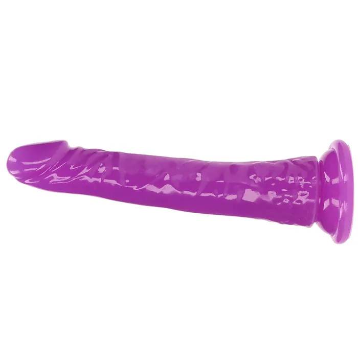 Dildos Shots Toys RealRock Glow In The Dark 8 Inch Slim Dildo in Purple Dildos Shots Toys RealRock Glow In The Dark 8 Inch Slim Dildo in Purple