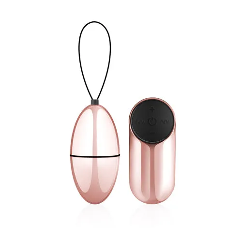 Female Sex Toys HonourSkintwocom Rosy Gold Vibrating Egg