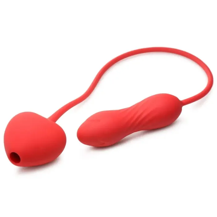 Female Sex Toys inmi 10x Love On Me Suction Clit Stimulator And Vibrating Egg