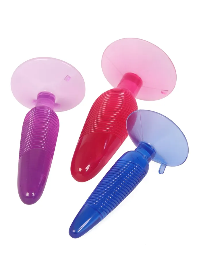 HonourSkintwocom Anal Jelly Arousal Twirly Trio Butt Plugs