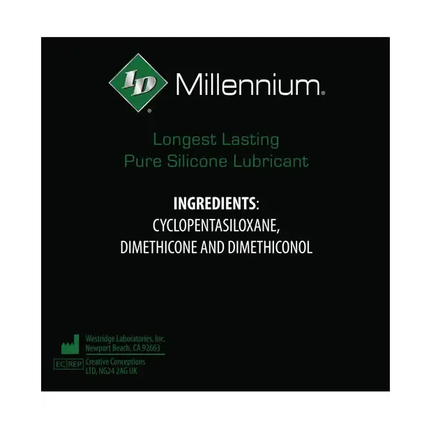 ID Millennium 22 fl oz Silicone Lubricant ID Lube Lubricants ID Millennium 22 fl oz Silicone Lubricant ID Lube Lubricants