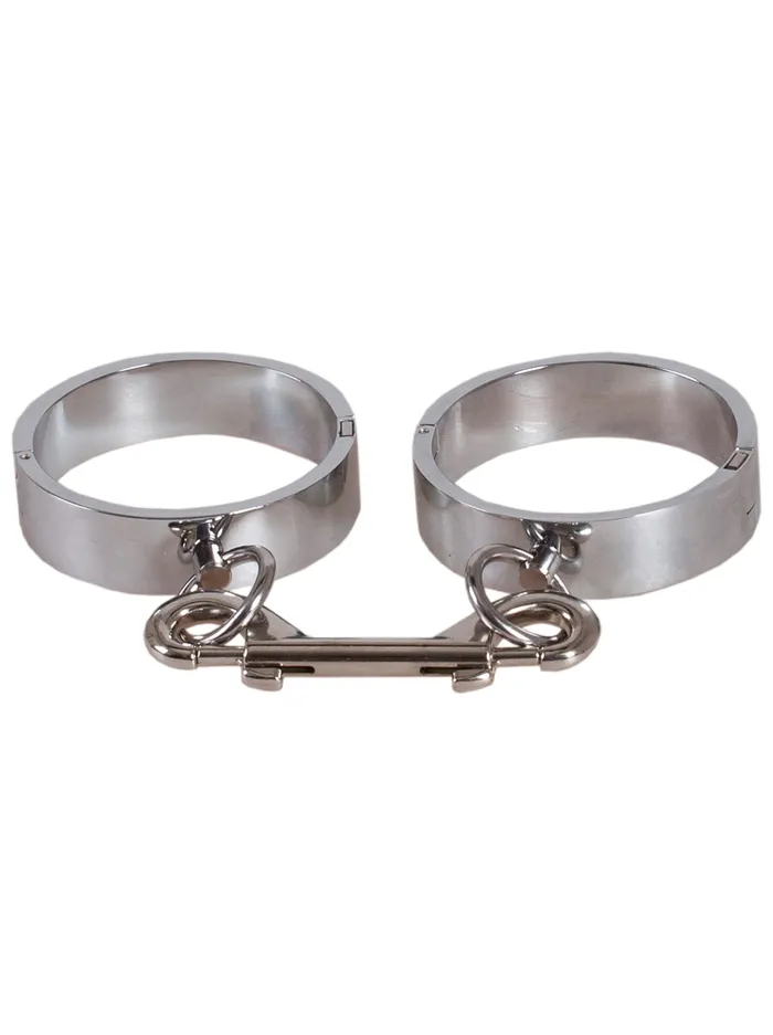 Male Sex Toys HonourSkintwocom Medium Deluxe Metal Handcuffs