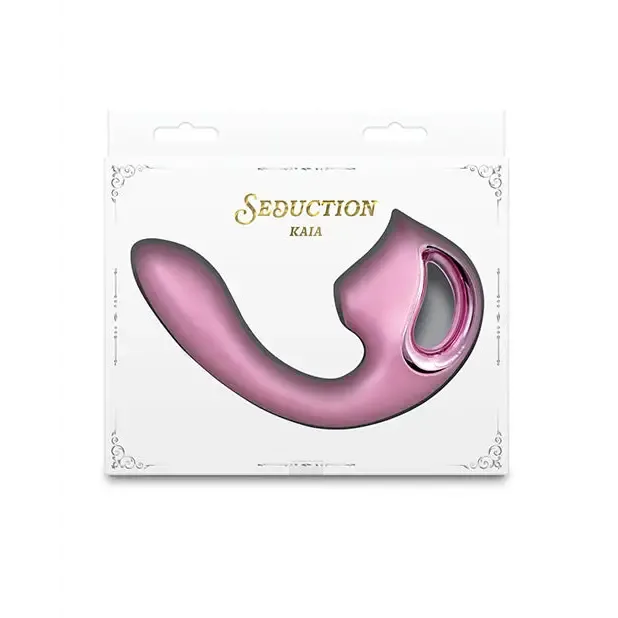 New Sensations Novelties Inc Vibrators Seduction Kaia Metallic Pink New Sensations Novelties Inc Vibrators Seduction Kaia Metallic Pink