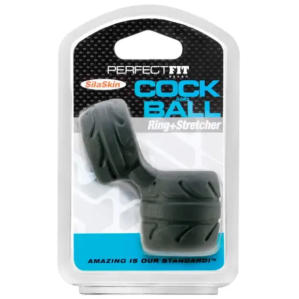 Perfect Fit Brand Male Sex Toys Perfect Fit Cock Ball Ring Stretcher Clear Perfect Fit Brand Male Sex Toys Perfect Fit Cock Ball Ring Stretcher Clear