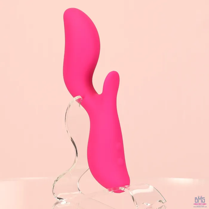 Swan Vibrators The Black Swan Dual Vibrator Rechargeable Pink