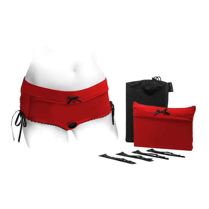 Vibrators SpareParts Red Sasha Harness SpareParts