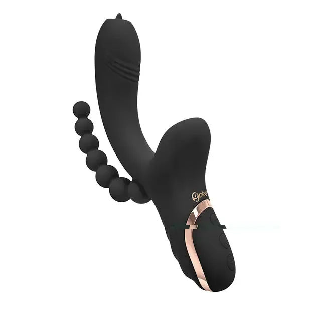 Xgen Bodywand Gplay Triple Stimulation Squirt Trainer Black XGEN Products Anal