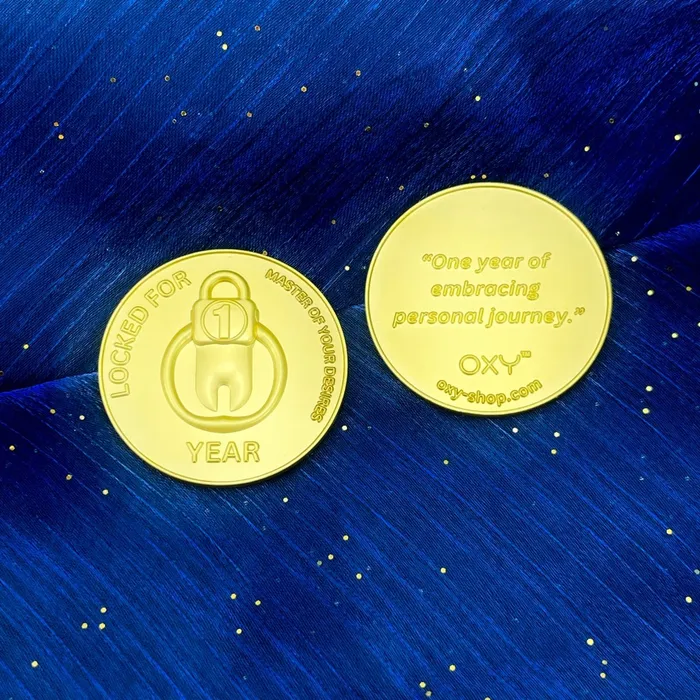 Achievement Coins Chastity tokens 6pcs Oxyshop Male Sex Toys