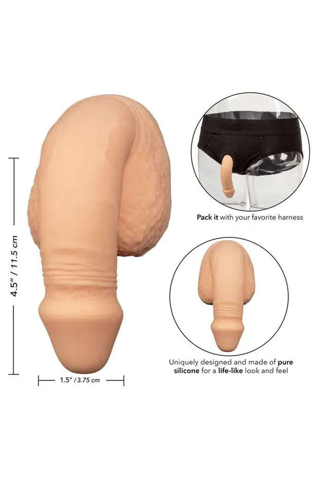 Anal Cal Exotics Cal Exotics Packer Gear 5 Inch Packing Penis Pure Silicone