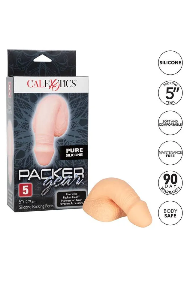 Anal Cal Exotics Cal Exotics Packer Gear 5 Inch Packing Penis Pure Silicone