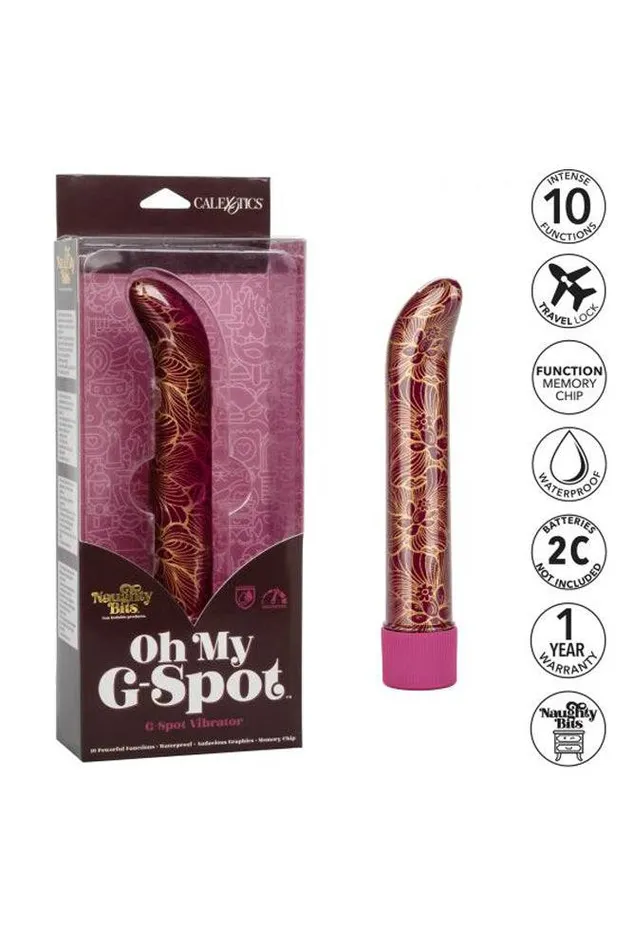 Cal Exotics Naughty Bits Oh My GSpot Vibrator Cal Exotics Vibrators