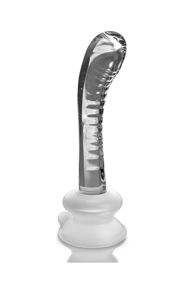 Dildos Pipedream Pipedream Icicles No 88 Suction Cup Glass Dildo Clear