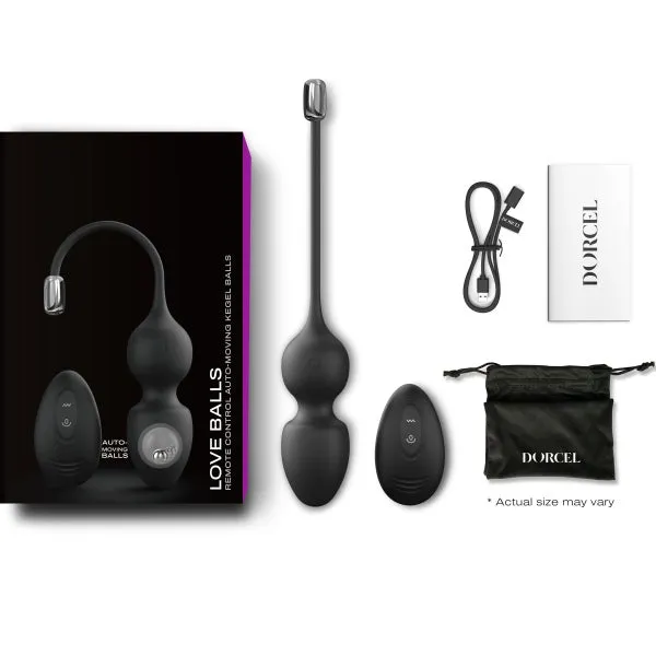 Dorcel Love Balls Black DORCEL Dildos