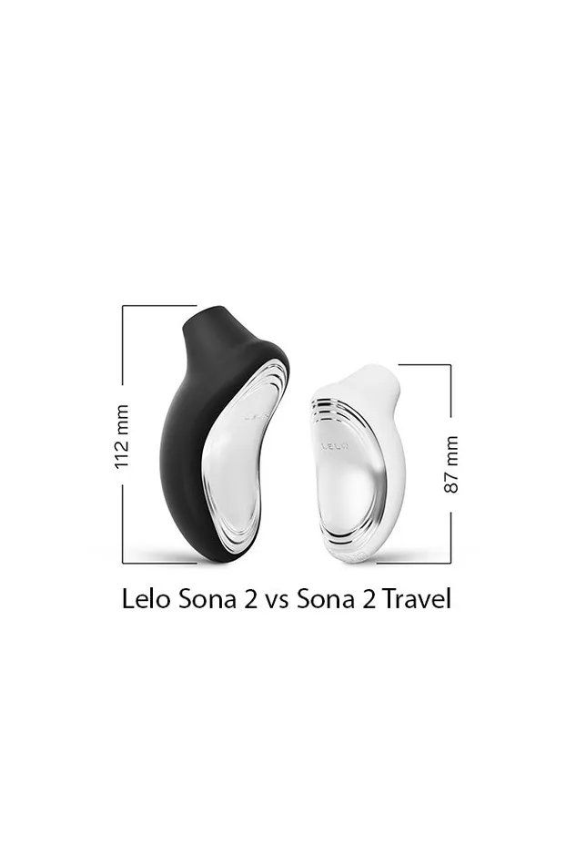Lelo Sona 2 Travel Clitoral Stimulator Purple Lelo Vibrators