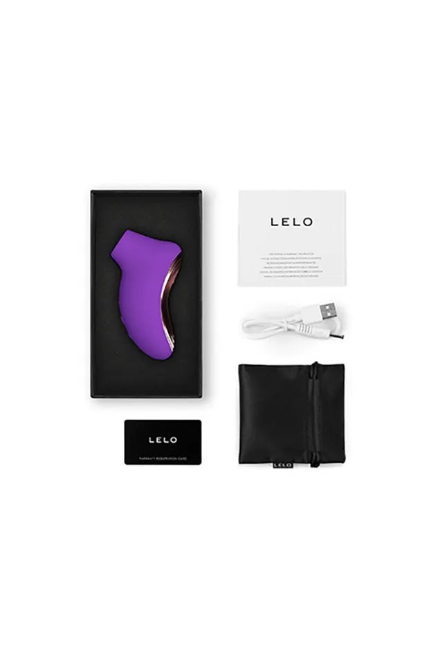 Lelo Sona 2 Travel Clitoral Stimulator Purple Lelo Vibrators