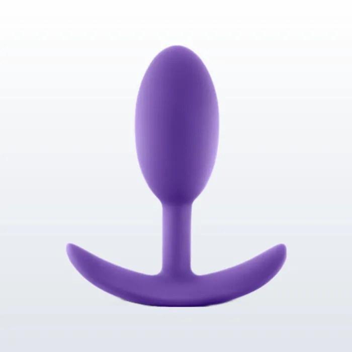 Luxe Wearable Vibra Slim Butt Plug Medium Size Blush Novelties Anal