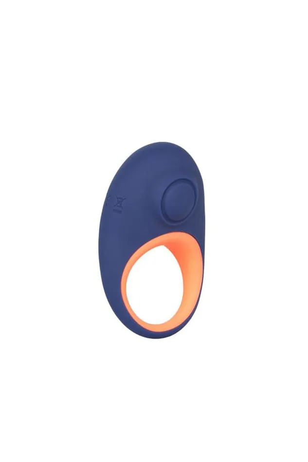 Male Sex Toys Cal Exotics Cal Exotics Link Up Verge Thumping Cock Ring Set Blue