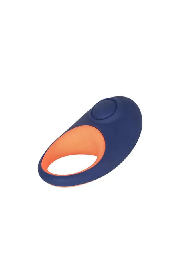 Male Sex Toys Cal Exotics Cal Exotics Link Up Verge Thumping Cock Ring Set Blue