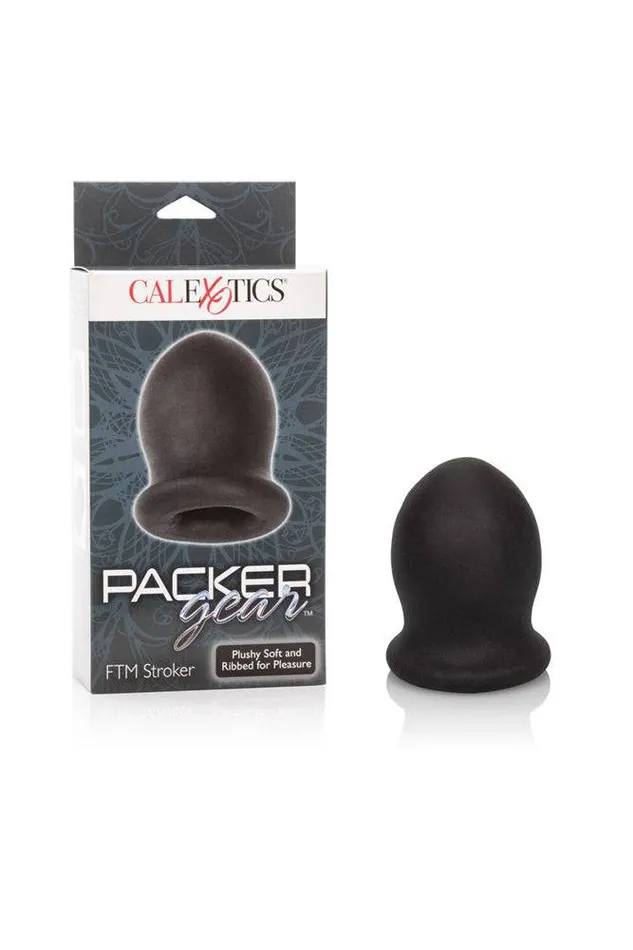 Male Sex Toys Cal Exotics Cal Exotics Packer Gear FTM Stroker Black